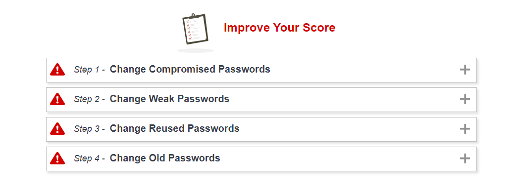 How to use LastPass: security challenge results