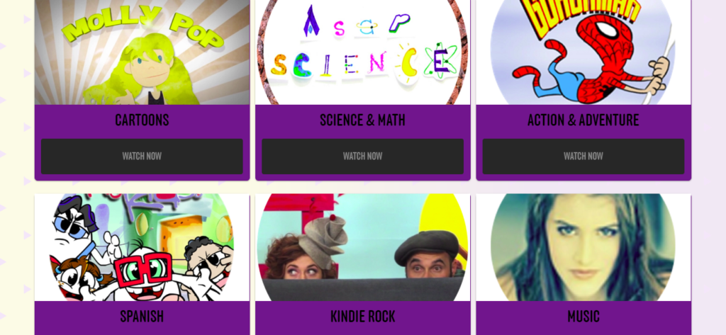 BatteryPop comes with a wide range of kid-friendly content and is a fun alternative to YouTube