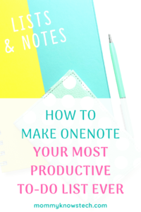 integrate onenote with todo