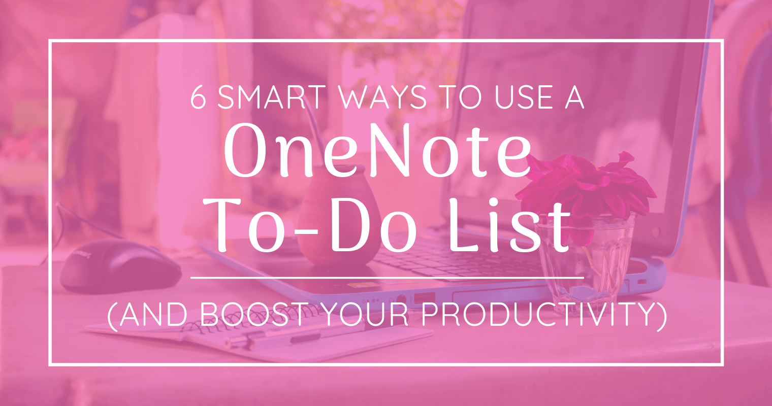 Onenote To Do List Template Collection